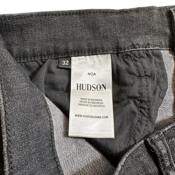 Hudson Jeans New Women's NOA High Rise Straight Crop Jeans Black Size 32 Casual - Picture 10 of 11